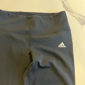2/$20 Adidas active leggings climalite Womens size medium black dri fit workout